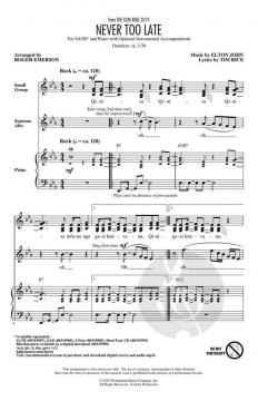 Never Too Late von Elton John 
