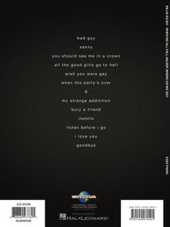 When We All Fall Asleep, Where Do We Go? von Billie Eilish 