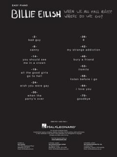 When We All Fall Asleep, Where Do We Go? von Billie Eilish 