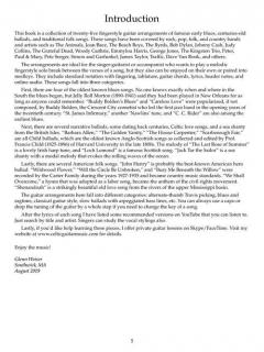 Early Blues, Ancient Ballads and Classic Folk Songs for Fingerstyle Guitar 