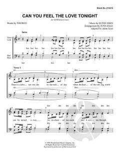 Can You Feel the Love Tonight? von Elton John 