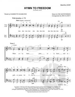 Hymn to Freedom von Oscar Peterson 