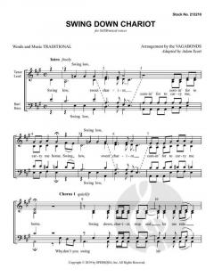 Swing Down Chariot von The Vagabonds 