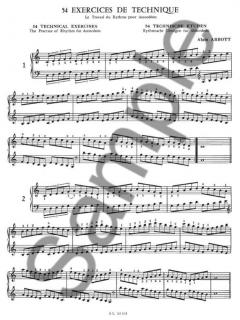 54 Etudes Techniques von Alain Abbott 