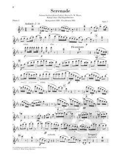 Bläserserenade Es-dur op. 7 von Richard Strauss 