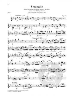 Bläserserenade Es-dur op. 7 von Richard Strauss 