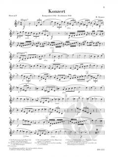 Hornkonzert Nr. 2 Es-dur von Richard Strauss 