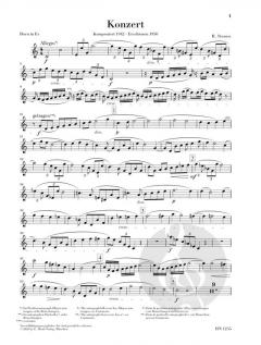 Hornkonzert Nr. 2 Es-dur von Richard Strauss 