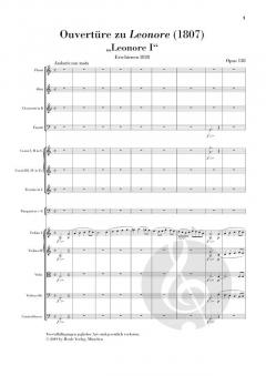 Ouvertüre Nr. 1 von Ludwig van Beethoven 