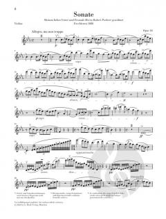 Sonate Es-dur op. 18 von Richard Strauss 