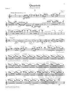 Streichquartett op. 3 von Evgeny Kissin im Alle Noten Shop kaufen (Stimmensatz)