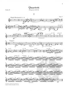 Streichquartett op. 3 von Evgeny Kissin im Alle Noten Shop kaufen (Stimmensatz)