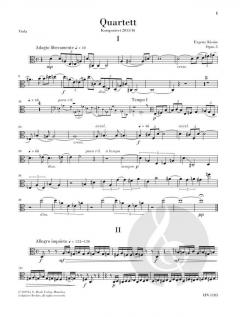 Streichquartett op. 3 von Evgeny Kissin im Alle Noten Shop kaufen (Stimmensatz)