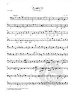 Streichquartette 2: Frühe Wiener Quartette von Wolfgang Amadeus Mozart im Alle Noten Shop kaufen (Stimmensatz)
