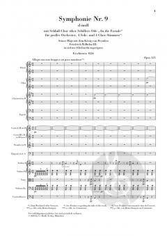 Symphonie Nr. 9 d-moll op. 125 von Ludwig van Beethoven 