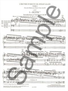 Oeuvre D'Orgue Volume 1 von Alain 