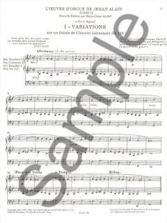 Oeuvre D'Orgue Volume 2 von Alain 