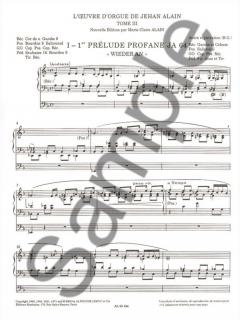 Oeuvre D'Orgue Volume 3 von Alain 