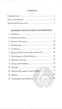 Miserere: Songs of Mercy and Redemption von Karl Jenkins 