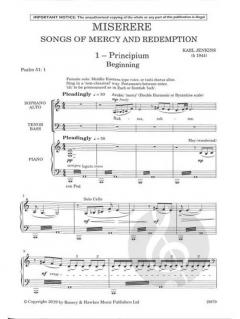 Miserere: Songs of Mercy and Redemption von Karl Jenkins 