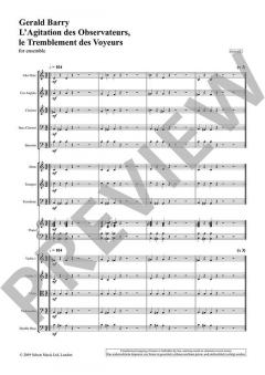 L'Agitation des Observateurs, le Tremblement des Voyeurs von Gerald Barry 