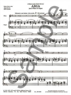 Aria von Jehan Alain 
