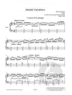Händel Variations von Georg Friedrich Händel 