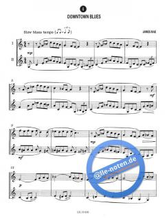 Jazzy Duets für 2 Klarinetten von James Rae 