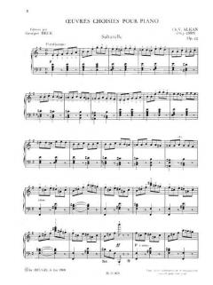 Oeuvres Choisies pour Piano von Charles Valentin Alkan 