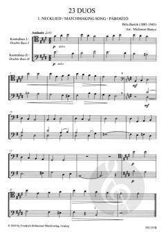 23 Duos von Béla Bartók 