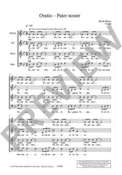 Oratio - Pater noster von Javier Busto 