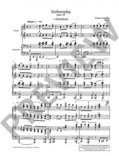 Sinfonietta op. 49 von Nikolai Kapustin 