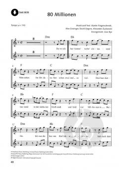 Die schönsten Popsongs für Alt-Blockflöte BEST OF im Alle Noten Shop kaufen