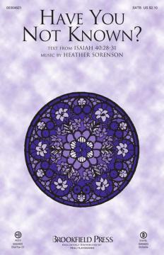 Have You Not Known? von Heather Sorenson (Download) 