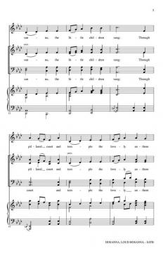 Hosanna, Loud Hosanna 