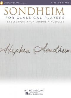 Sondheim for Classical Players von Stephen Sondheim 