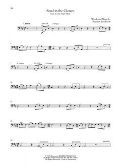 Sondheim for Classical Players von Stephen Sondheim 