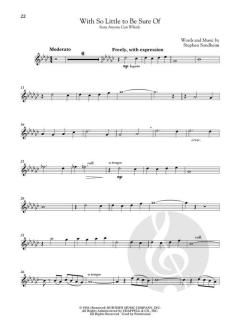 Sondheim for Classical Players von Stephen Sondheim 