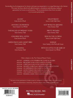 Sondheim for Classical Players von Stephen Sondheim 