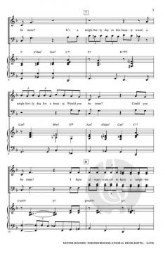 Mister Rogers' Neighborhood (Choral Highlights) von Fred Rogers (Download) 