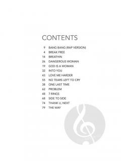 Ariana Grande for Easy Piano 