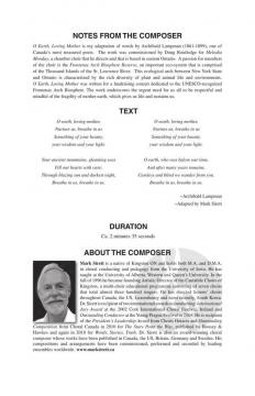 O Earth, Loving Mother von Mark Sirett 