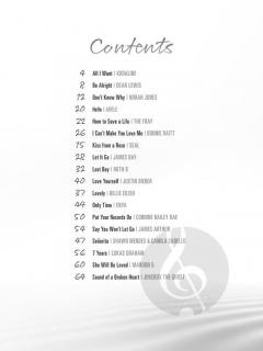 Chill Pop Piano Solos 