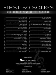 First 50 Songs You Should Play on Bassoon 