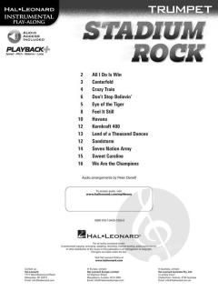 Stadium Rock for Trumpet im Alle Noten Shop kaufen