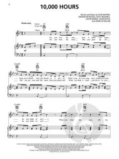 10,000 Hours von Justin Bieber 