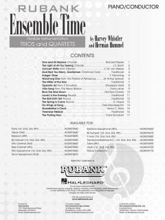 Ensemble Time - Piano Conductor von Harvey Whistler 