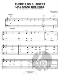 There's No Business Like Show Business von Irving Berlin (Download) 