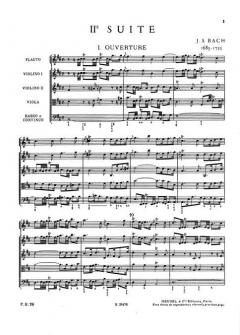 Suite Nr. 2 in h-Moll BWV 1067 von Johann Sebastian Bach 