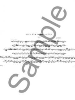 Suites pour Violoncelle Seul Vol. 2: Suite No3/ Suite No4 von Johann Sebastian Bach im Alle Noten Shop kaufen